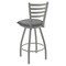 Holland Bar Stool Co 36" Swivel X-Tall Bar Stool, Nickel Finish, Graph Seat X410 - alternate 4